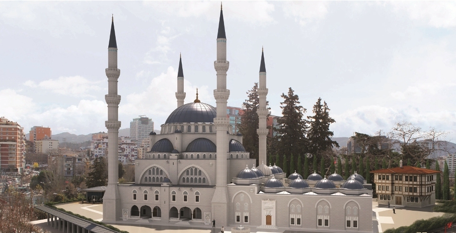 Zbardhet leja për ndërtimin e Xhamisë së Madhe të Tiranës