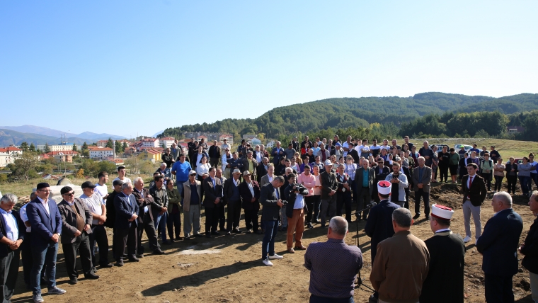 Inaugurohet fillimi i punimeve të Xhamisë së Kodër Hanit në Pukë